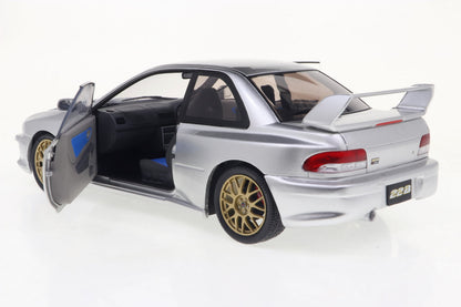 Solido 1998 Subaru Impreza 22B Silver 1:18