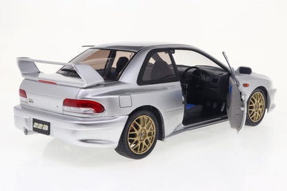 Solido 1998 Subaru Impreza 22B Silver 1:18