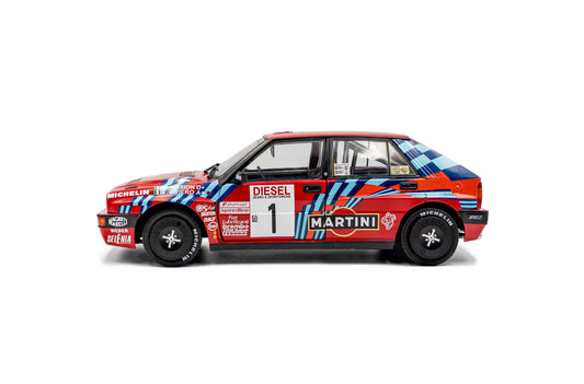 Solido 1989 Lancia Delta HF Integrale #1 San Remo Red 1:18