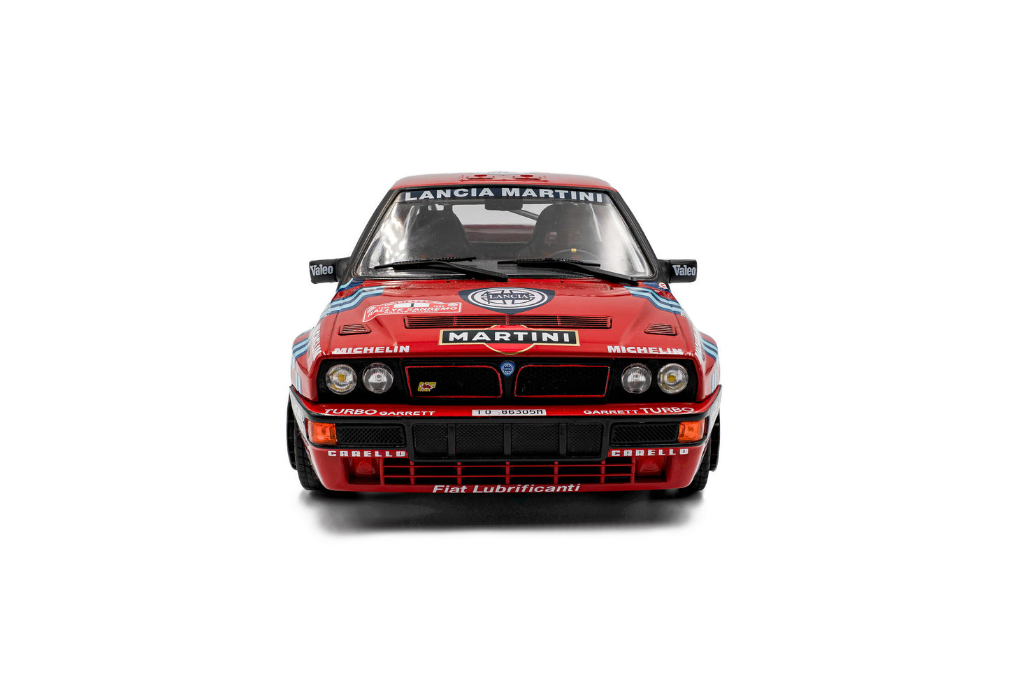 Solido 1989 Lancia Delta HF Integrale #1 San Remo Red 1:18