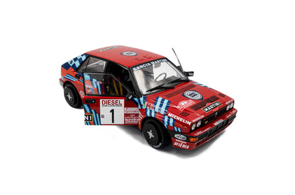 Solido 1989 Lancia Delta HF Integrale #1 San Remo Red 1:18