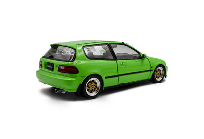 Solido 1991 Honda Civic EG6 Hatchback Solido Works Green 1:18