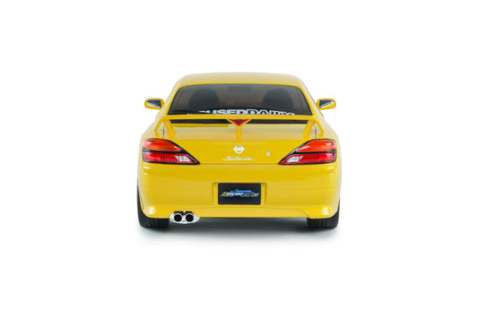 Solido 1999 Nissan Silvia (S15) Coupe Spec-R Aero Lightning Yellow 1:18