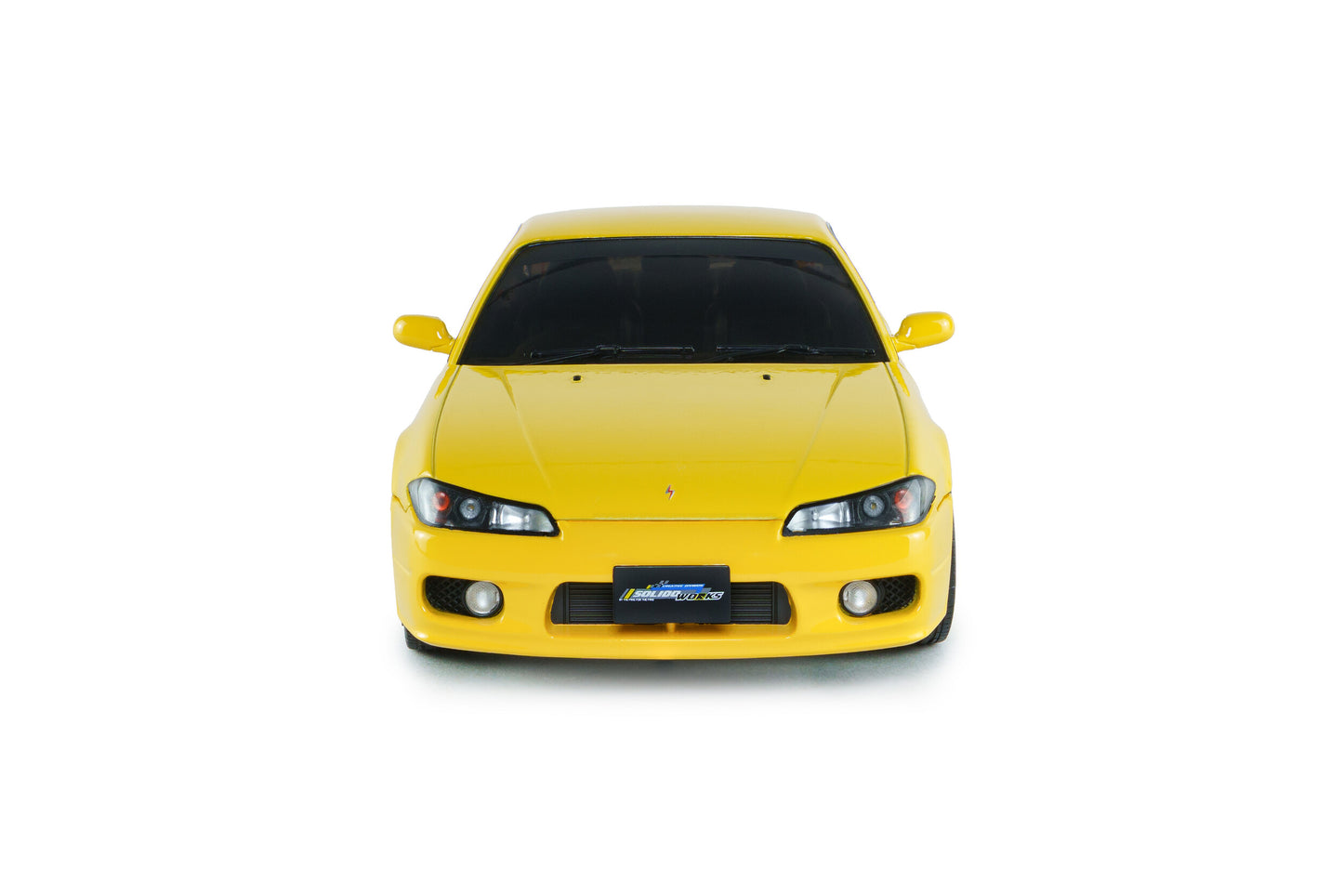 Solido 1999 Nissan Silvia (S15) Coupe Spec-R Aero Lightning Yellow 1:18