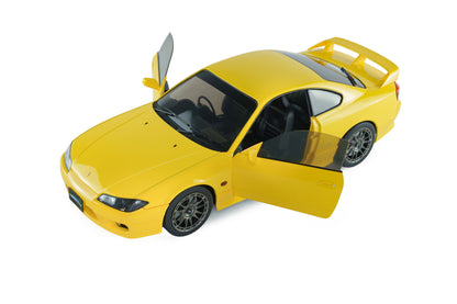 Solido 1999 Nissan Silvia (S15) Coupe Spec-R Aero Lightning Yellow 1:18