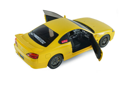 Solido 1999 Nissan Silvia (S15) Coupe Spec-R Aero Lightning Yellow 1:18