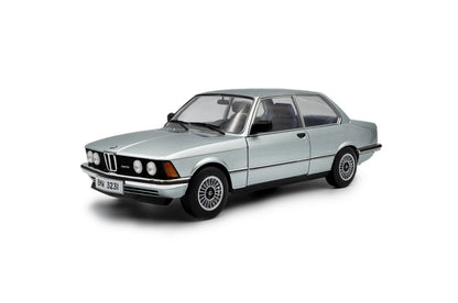 Solido 1980 BMW 323i (E21) Silver Blue Metallic 1:18