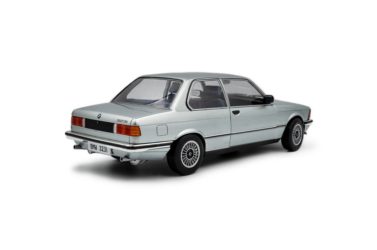 Solido 1980 BMW 323i (E21) Silver Blue Metallic 1:18