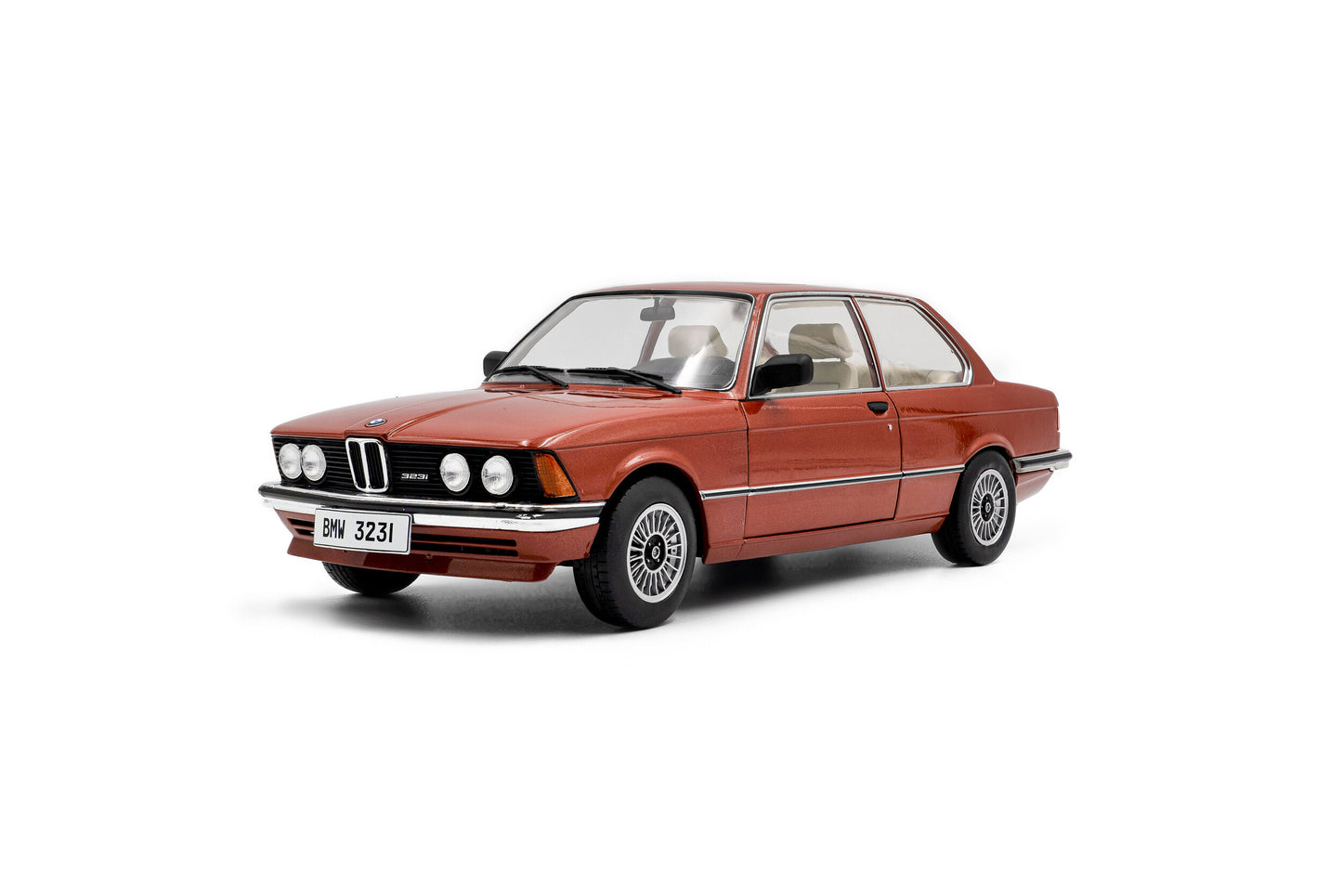 Solido 1980 BMW 323i (E21) Chestnut Red 1:18
