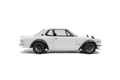 Solido 1970 Nissan Skyline (C10) Hakosuka White 1:18