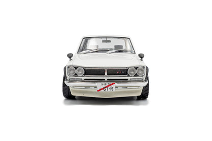 Solido 1970 Nissan Skyline (C10) Hakosuka White 1:18