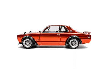 Solido 1970 Nissan Skyline (C10) Hakosuka Orange 1:18