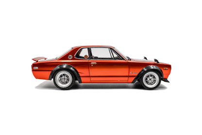 Solido 1970 Nissan Skyline (C10) Hakosuka Orange 1:18