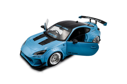 Solido 2024 Toyota GR86 LBWK Body Kit Baby Blue 1:18