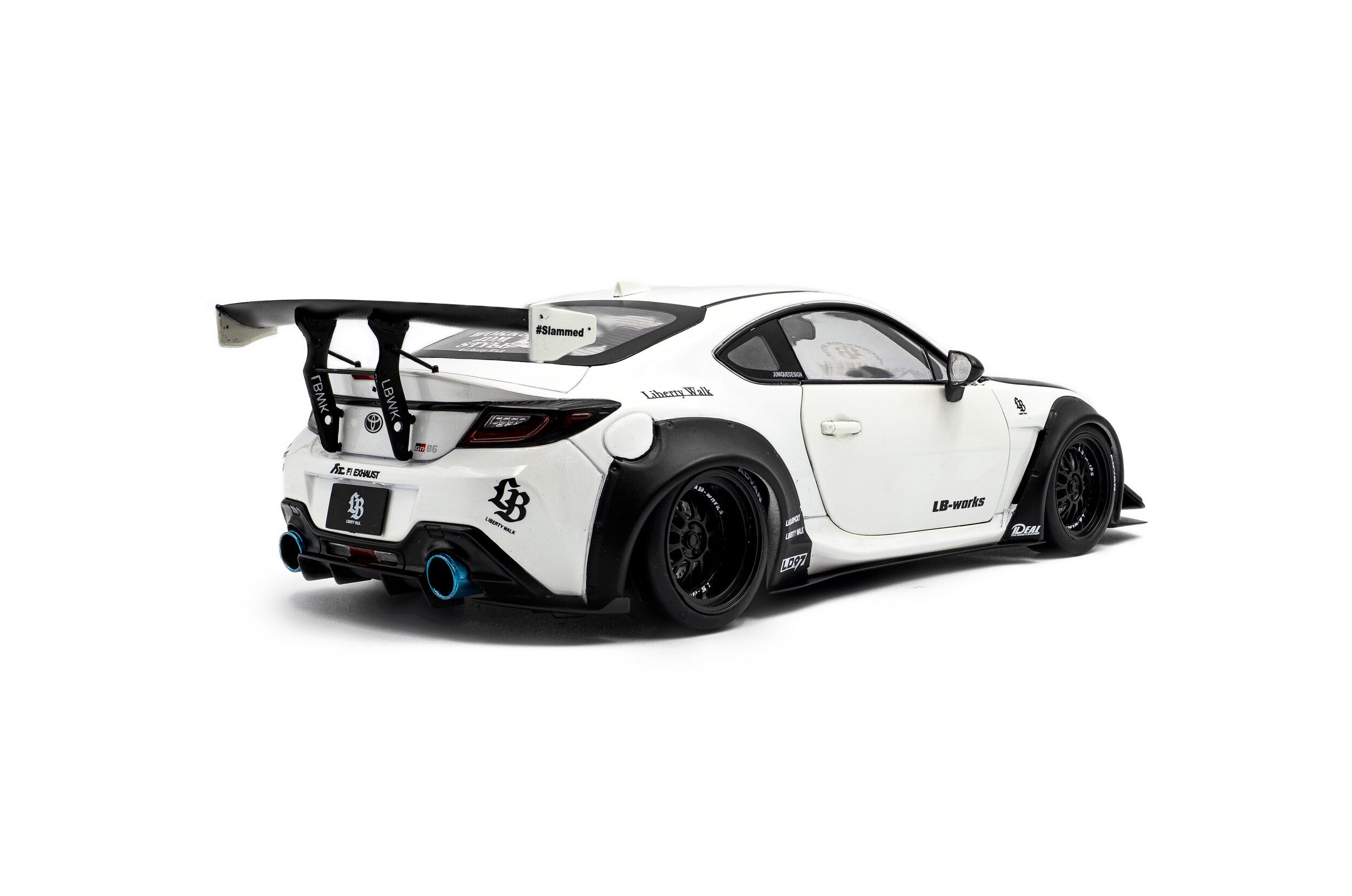 Solido 2024 Toyota GR86 LBWK Body Kit Pearl White 1:18 – STM Diecast