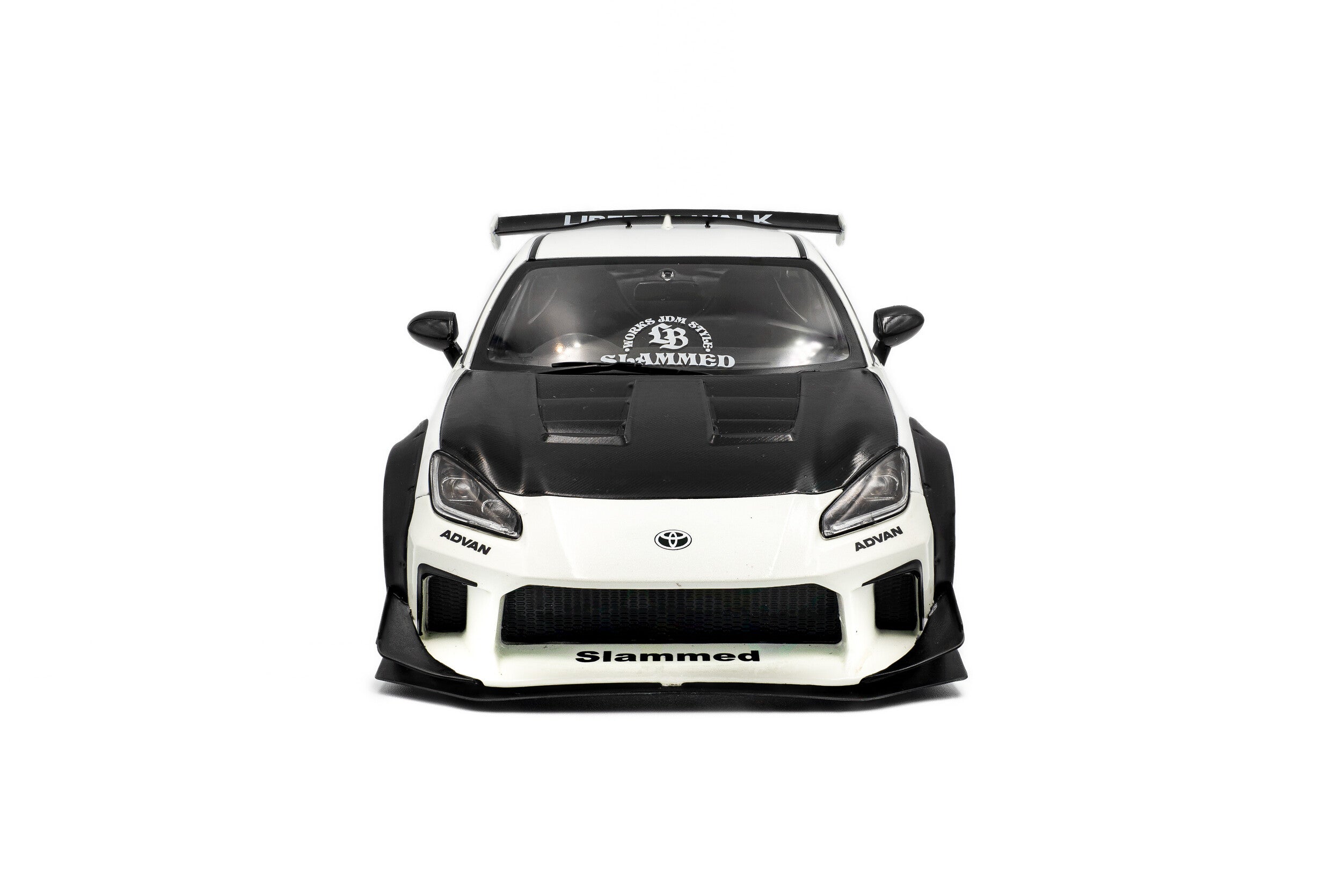 Solido 2024 Toyota GR86 LBWK Body Kit Pearl White 1:18 – STM Diecast