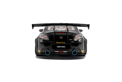 Solido 2024 Toyota GR86 LBWK Body Kit Black & Gold 1:18
