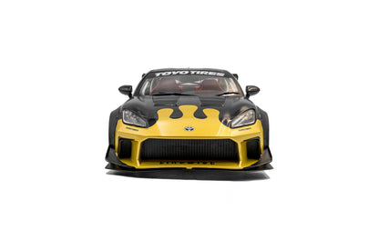 Solido 2024 Toyota GR86 LBWK Body Kit Black & Gold 1:18