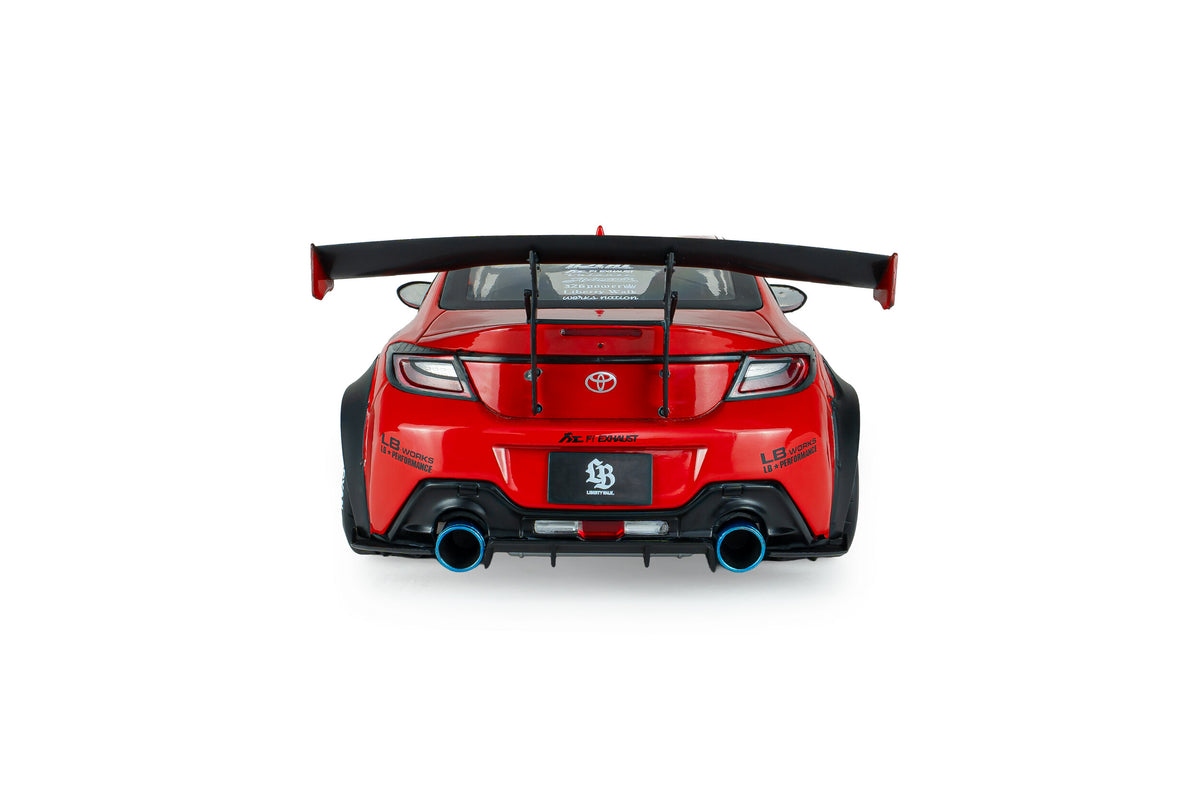 Solido 2024 Toyota GR86 LBWK Body Kit Red 1:18