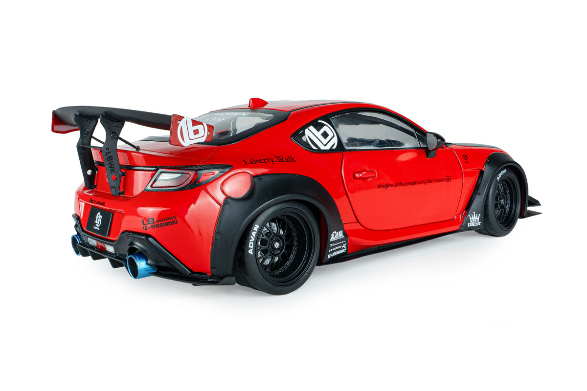 Solido 2024 Toyota GR86 LBWK Body Kit Red 1:18