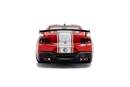 Solido 2025 Ford Shelby Mustang Super Snake Red w/ White Stripes 1:18