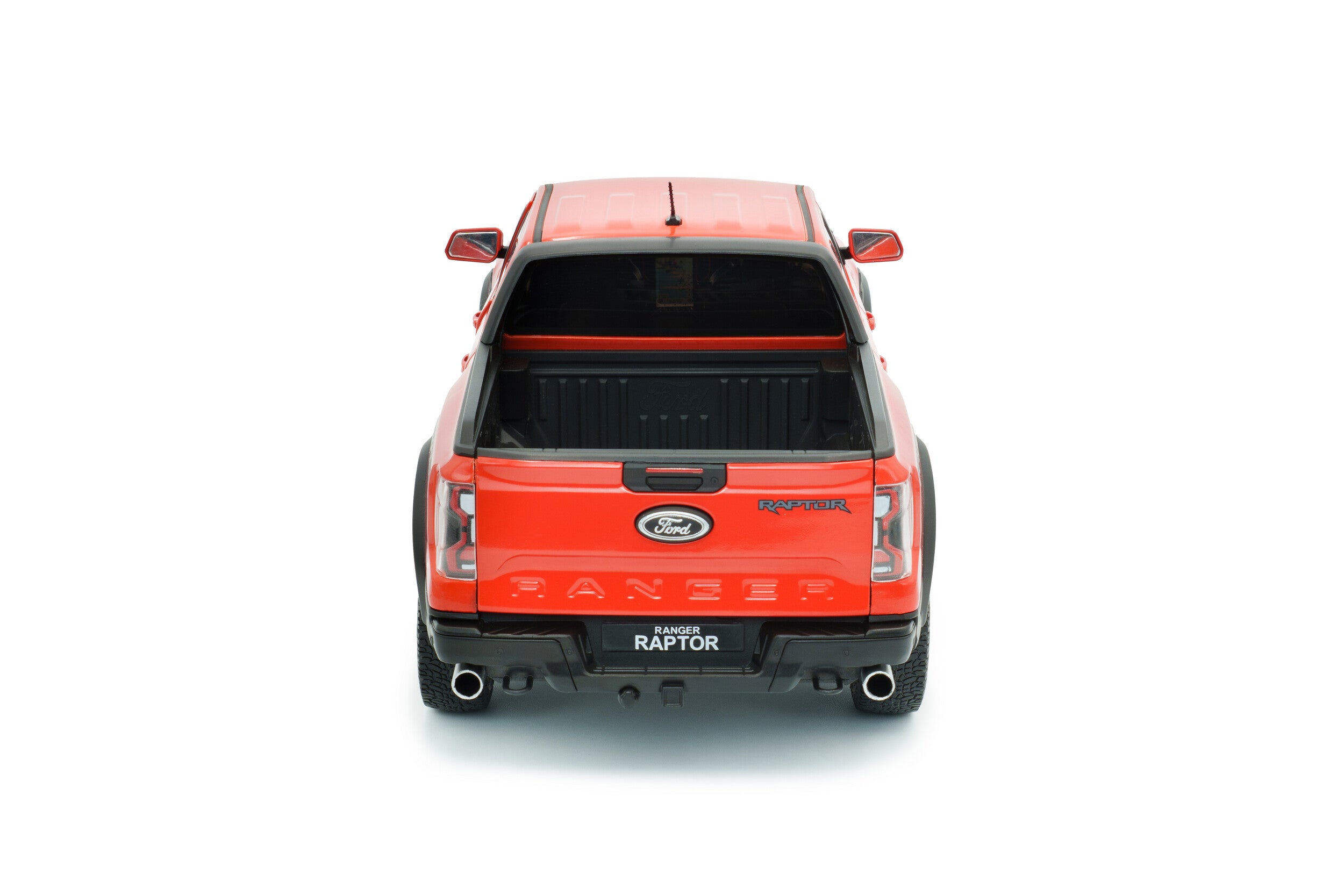 Solido 2024 Ford Ranger Raptor Crew Cab Pickup Truck Orange 1:18