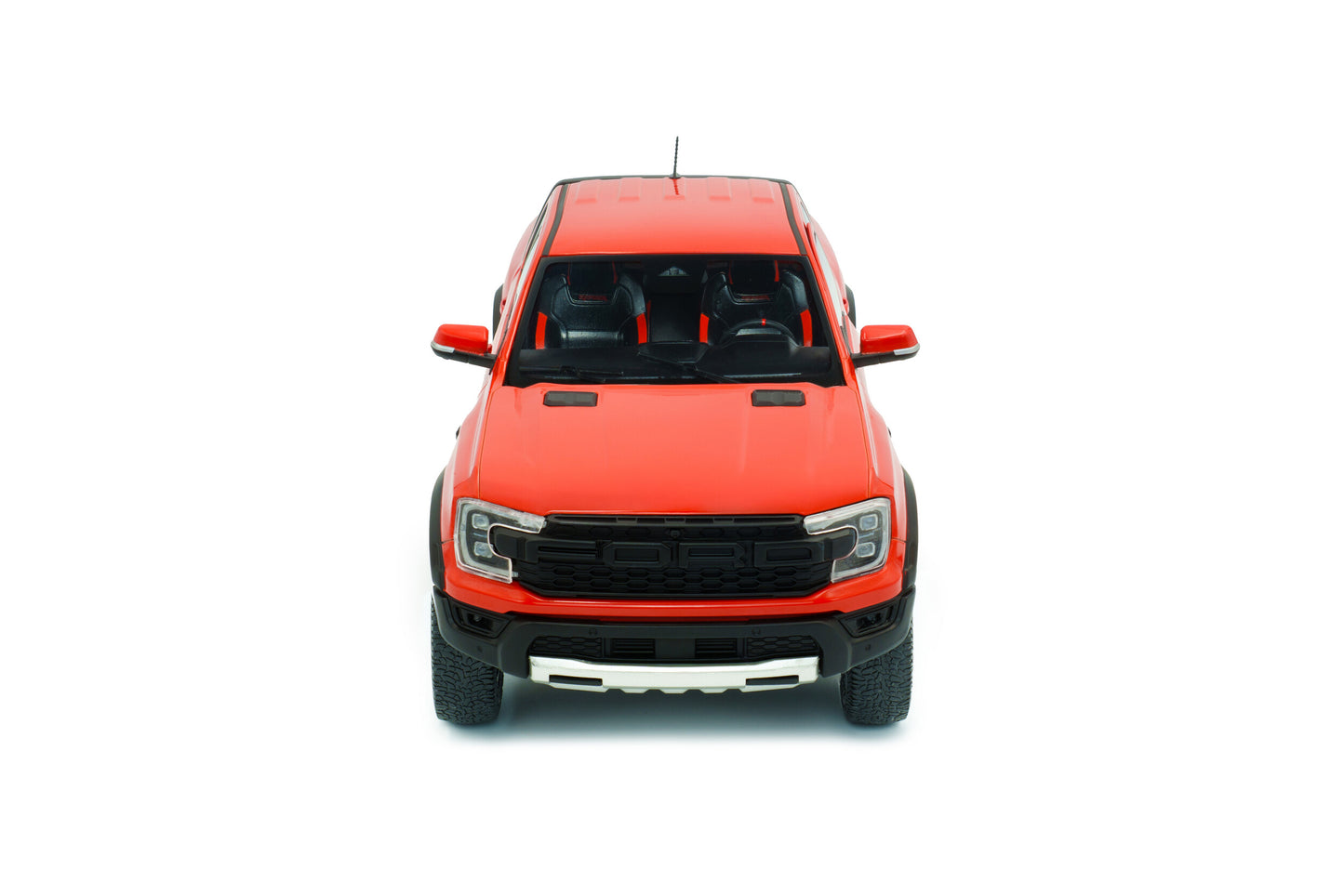 Solido 2024 Ford Ranger Raptor Crew Cab Pickup Truck Orange 1:18