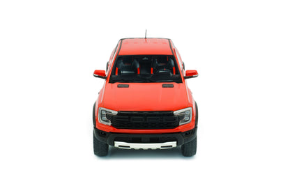 Solido 2024 Ford Ranger Raptor Crew Cab Pickup Truck Orange 1:18