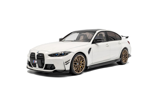 Solido 2024 BMW M3 M-Performance G80 Alpine White 1:18