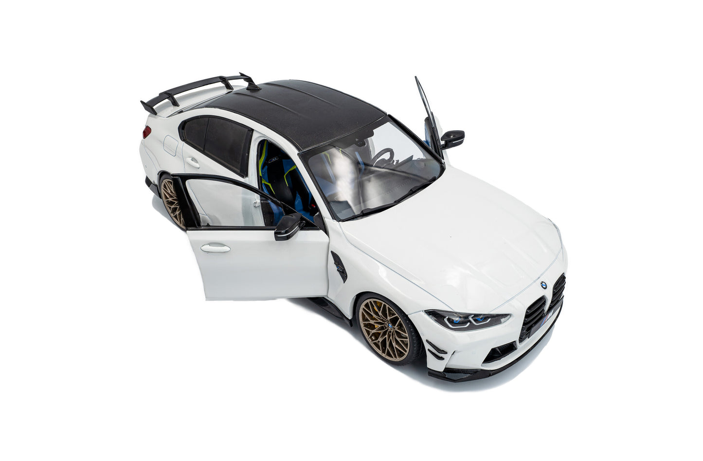 Solido 2024 BMW M3 M-Performance G80 Alpine White 1:18