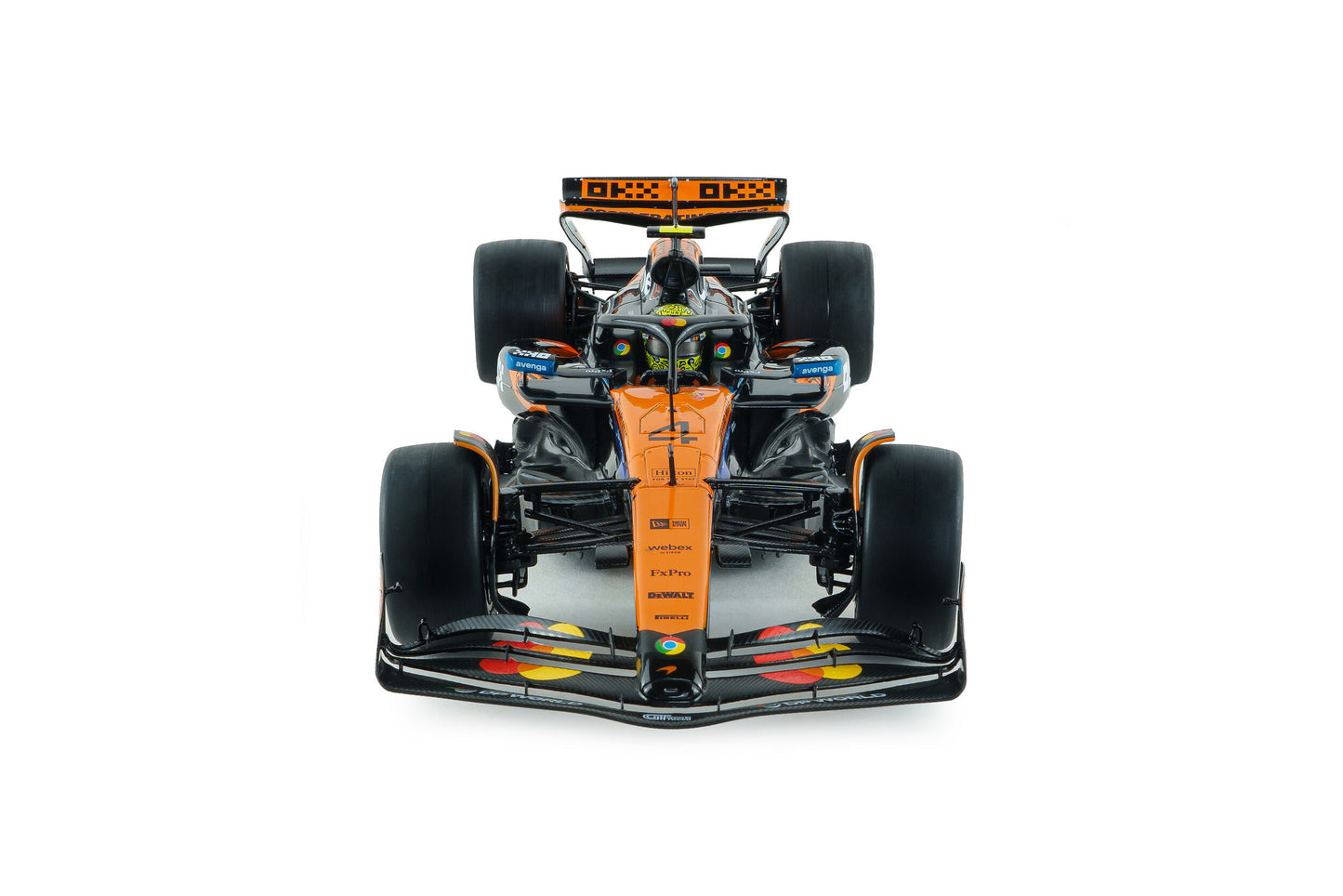Solido Mclaren F1 Team MCL39 Orange #4 L. Norris Winner Australian GP 2025 1:18