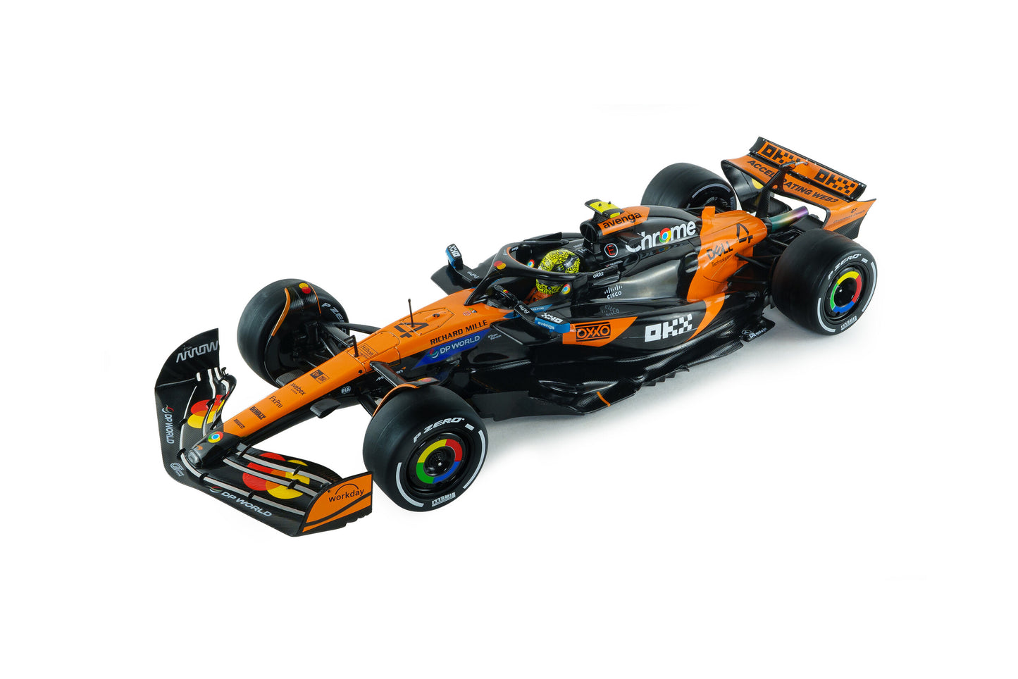 Solido Mclaren F1 Team MCL39 Orange #4 L. Norris Winner Australian GP 2025 1:18