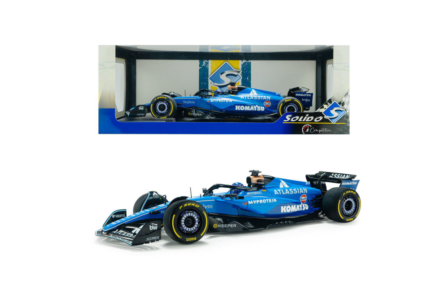 Solido Williams F1 Team FW47 Blue A. Albon #23 Australia GP 2025 1:18