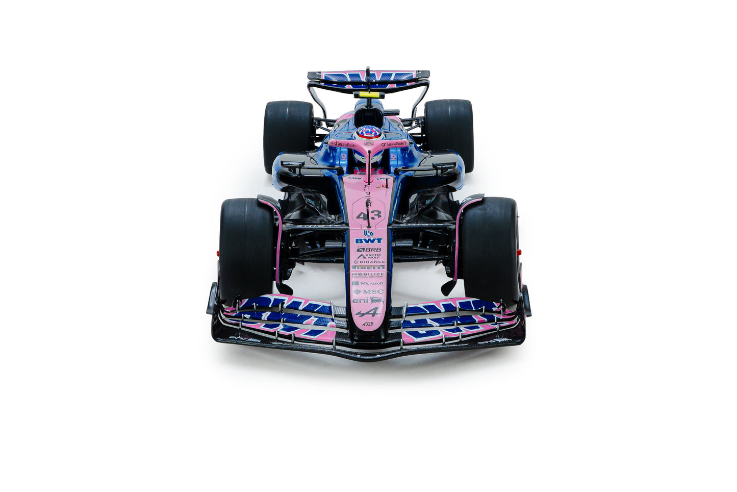 Solido Alpine F1 Team A525 #43 Colapinto Canada GP 2025 Pink 1:18