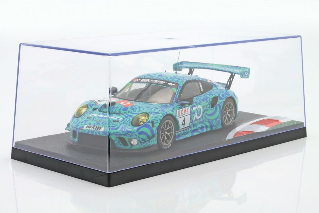 Triple 9 - Accessories - Collector's Showcase Display w/ Racetrack and Curb 1:18