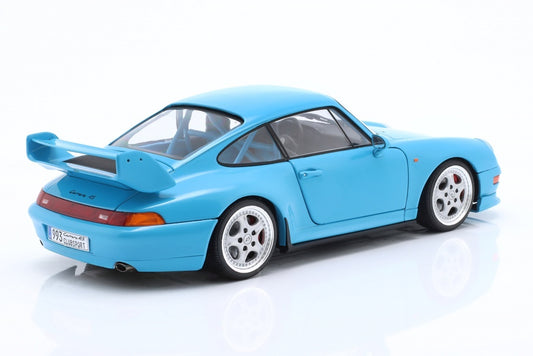 Solido 1997 Porsche 911 (993) Clubsport Riviera Blue 1:18