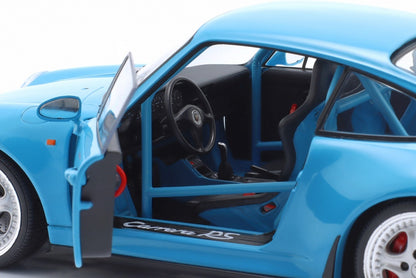 Solido 1997 Porsche 911 (993) Clubsport Riviera Blue 1:18