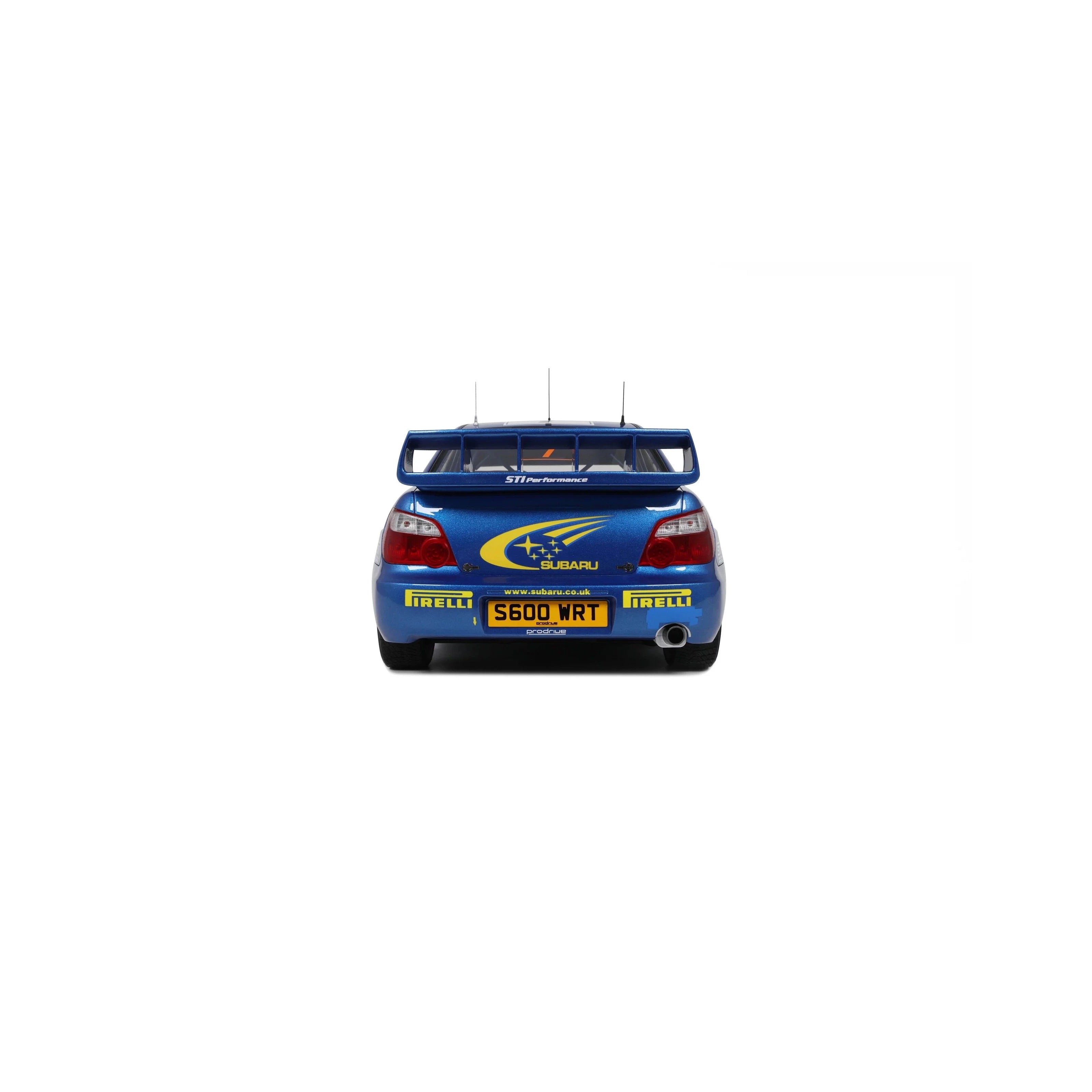 Otto 2003 Subaru Impreza WRC S9 #7 Winner Wales Rallye 2003 Blue 1