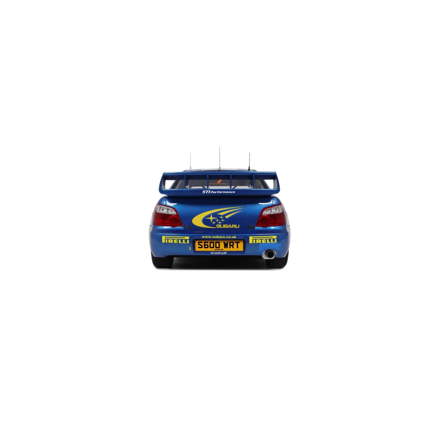 Otto 2003 Subaru Impreza WRC S9 No 7 Winner Wales Ralley 2003 Blue 1:12