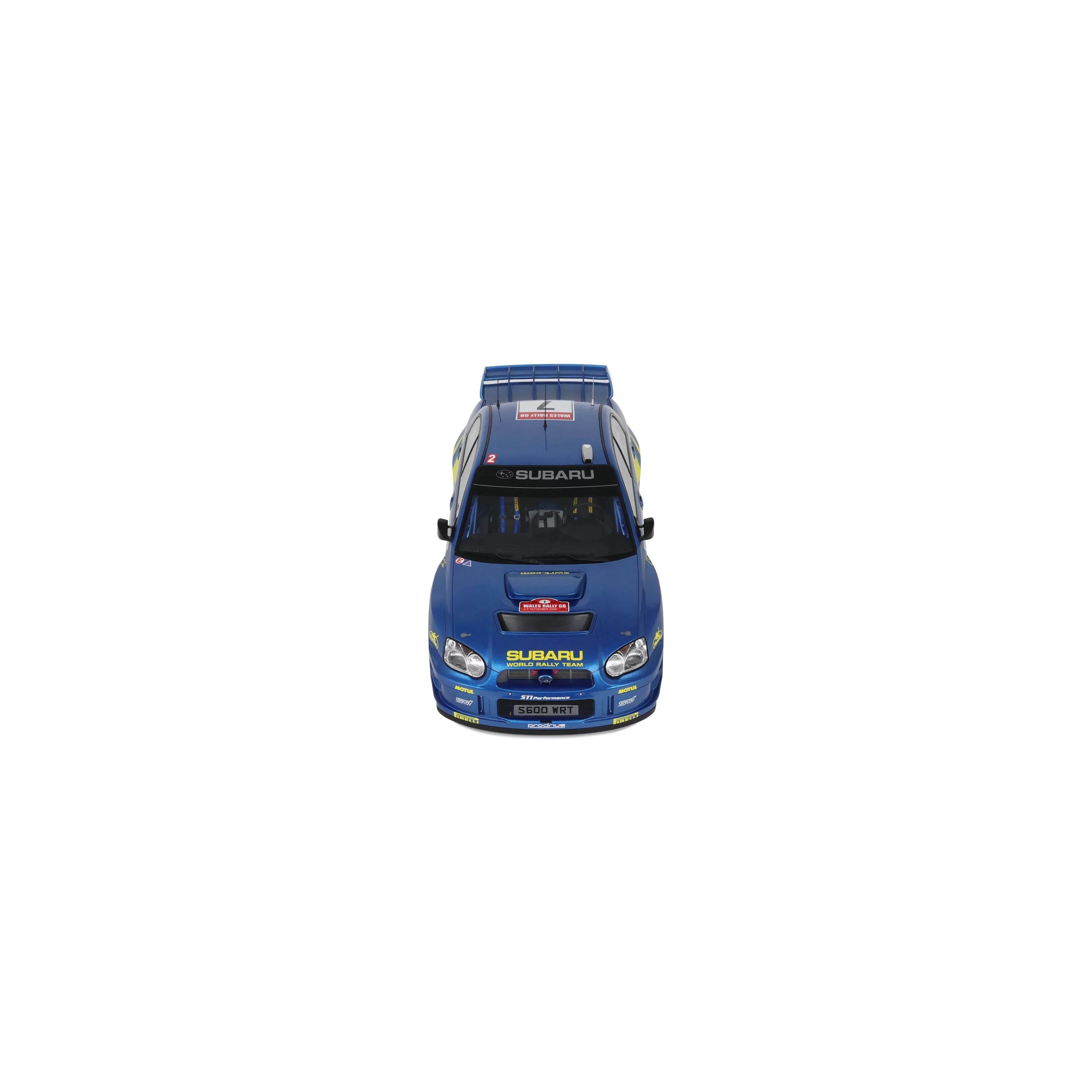 Otto 2003 Subaru Impreza WRC S9 #7 Winner Wales Rallye 2003 Blue 1