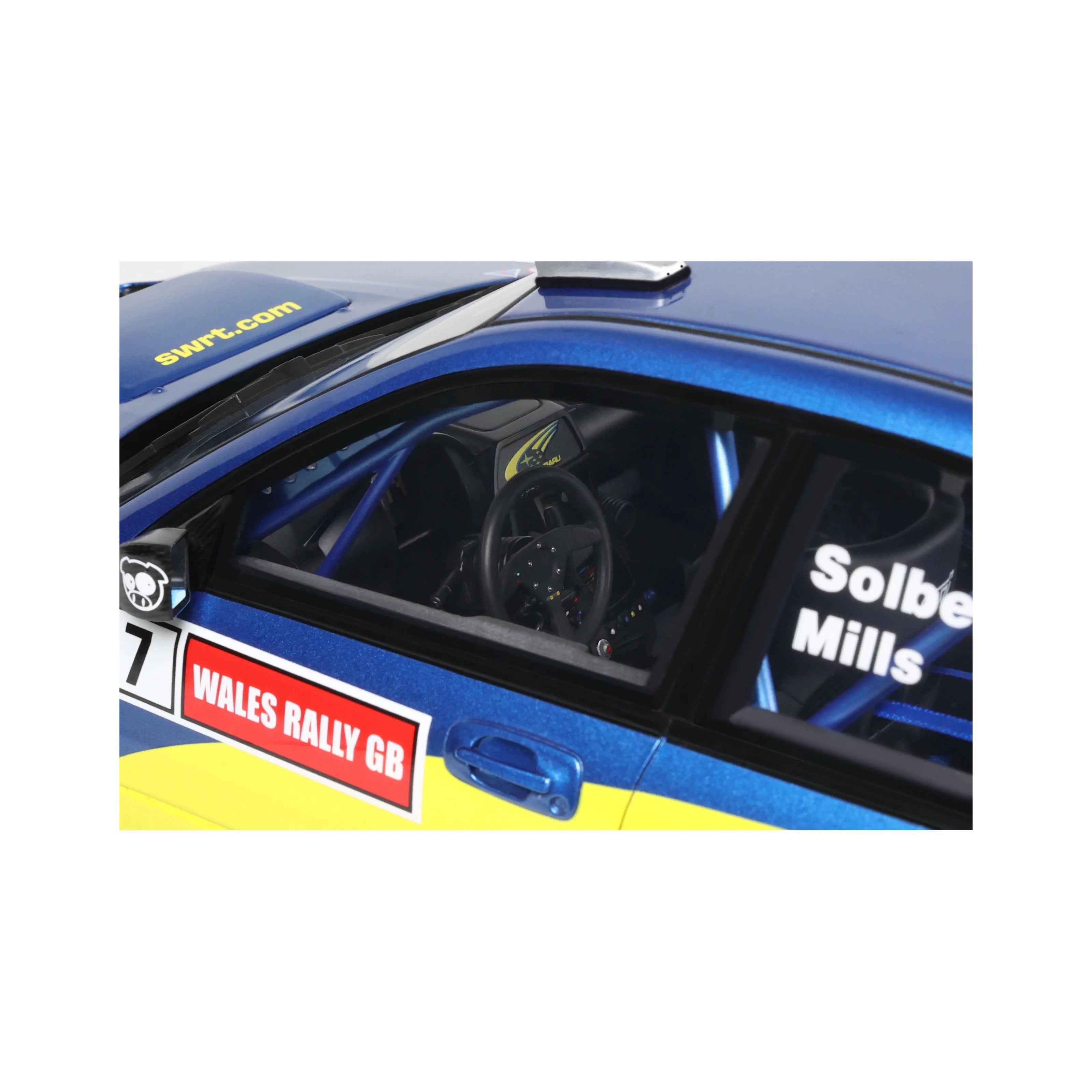 Otto 2003 Subaru Impreza WRC S9 #7 Winner Wales Rallye 2003 Blue 1