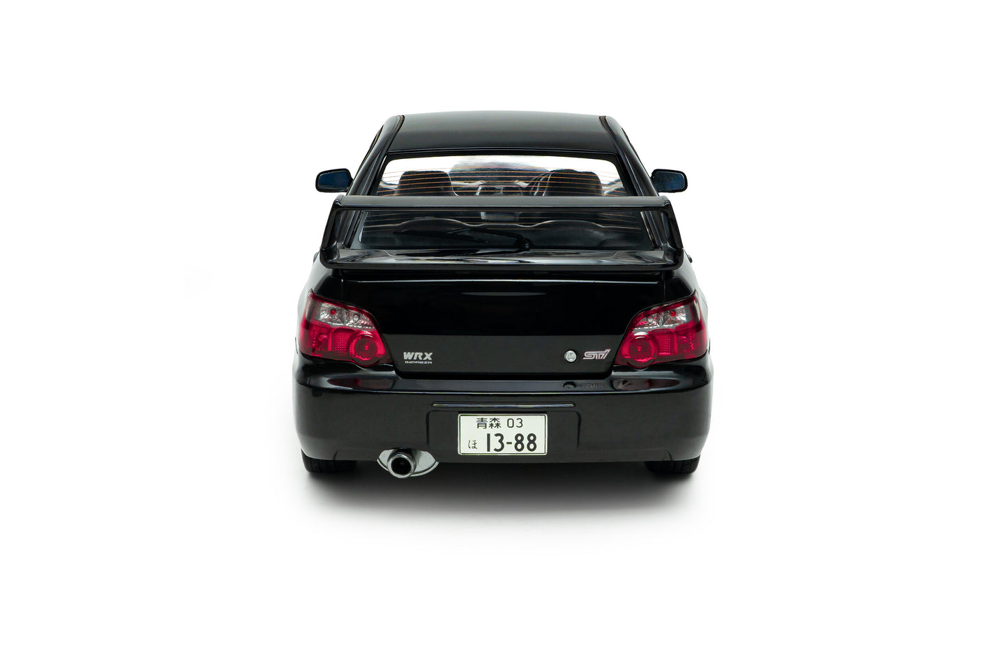 Solido 2004 Subaru WRX STi (GDB) Black 1:18