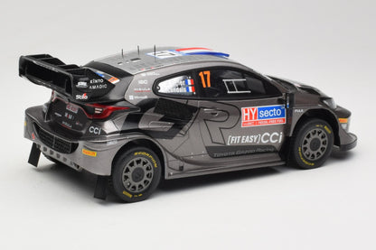 Ixo 2024 Toyota Yaris GR Hybrid Rally1 2024 Rally Finland #17 Grey 1:18