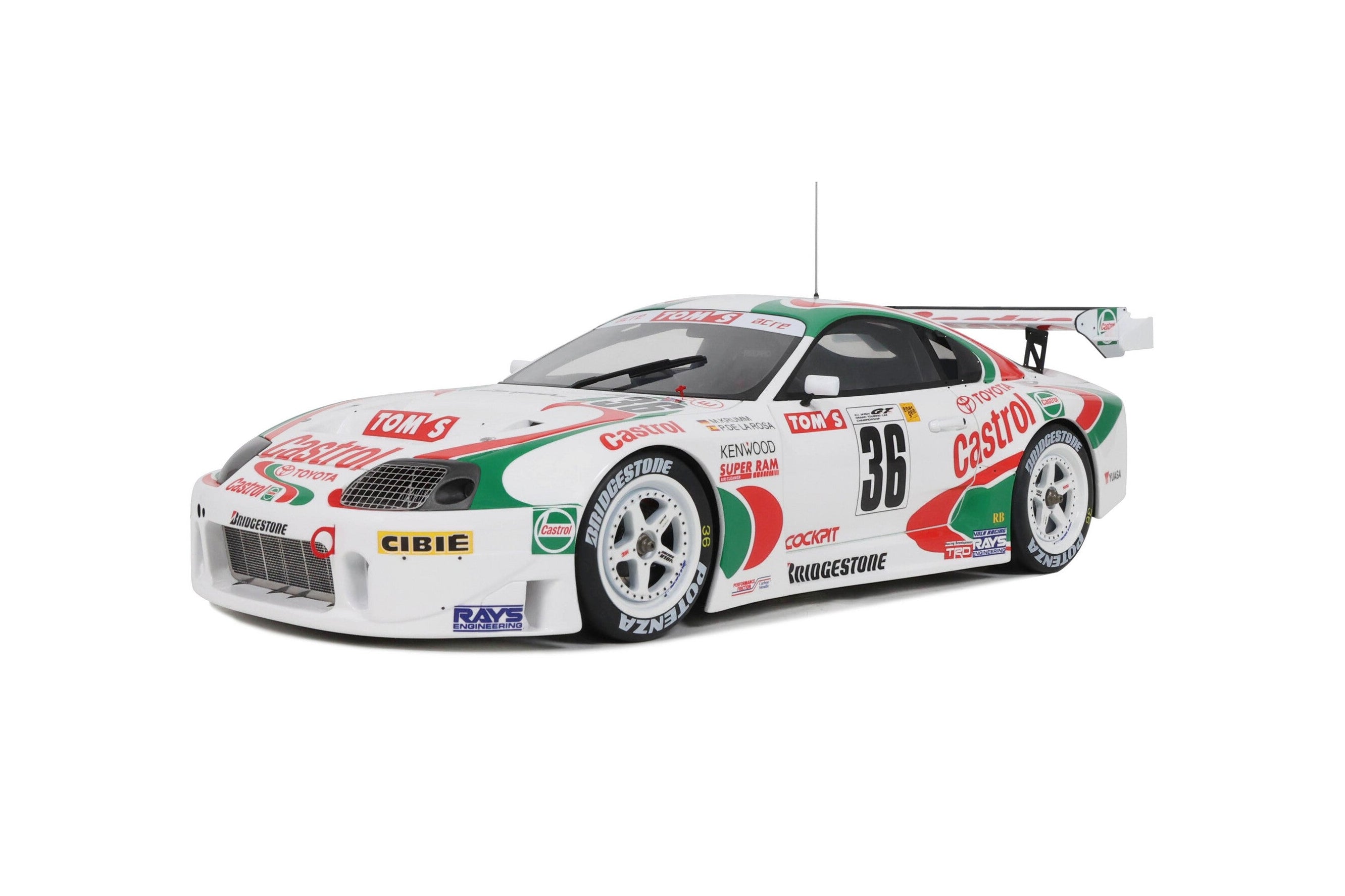 Otto 1997 Toyota Supra GT500 JGTC Diecast | 1:18 - STM Diecast
