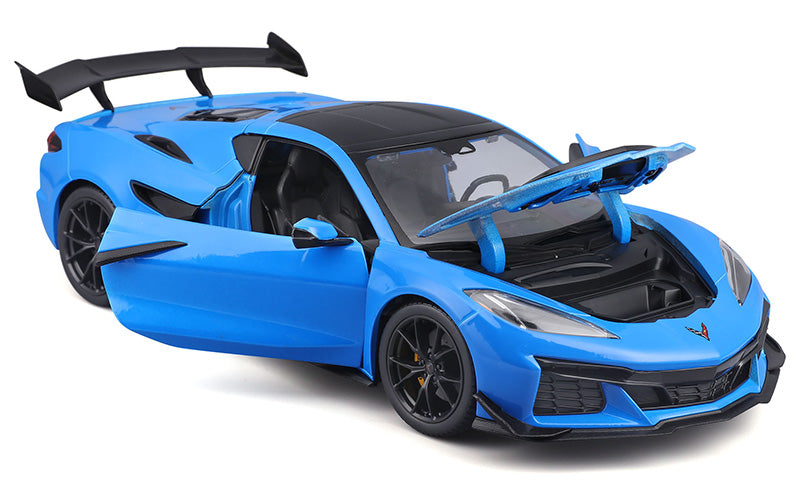 Maisto 2025 Chevy Corvette C8 ZR1 Riptide Blue 1:18 – STM Diecast