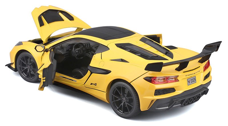 Maisto 2024 Chevy Corvette C8 ZR1 Yellow 1:18 – STM Diecast