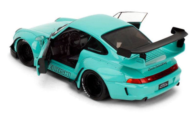 Jada Pink Slips Porsche 911 993 RWB Kei Kishi Teal Green 1:18
