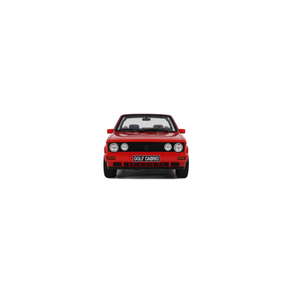 Otto 1991 VW Golf MK1 Sportline Cabriolet (Open) Flash Red 1:12