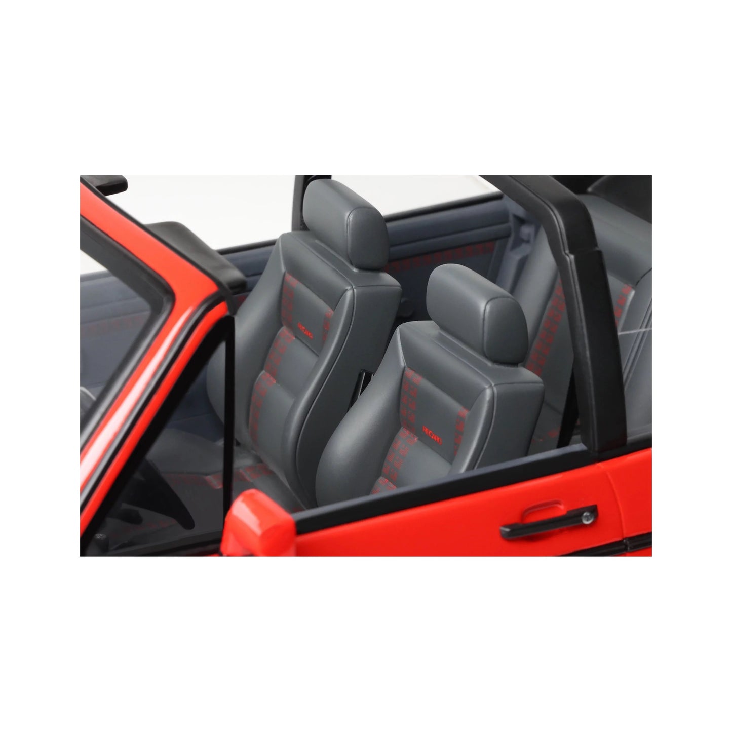 Otto 1991 VW Golf MK1 Sportline Cabriolet (Open) Flash Red 1:12