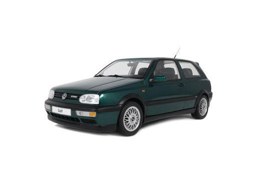 Otto 1992 Volkswagen Golf MK III VR6 Carat Dragon Green 1:12